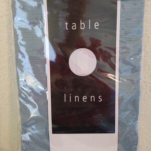 Table Linens Blue Rectangle Tablecloth 52" X 70"